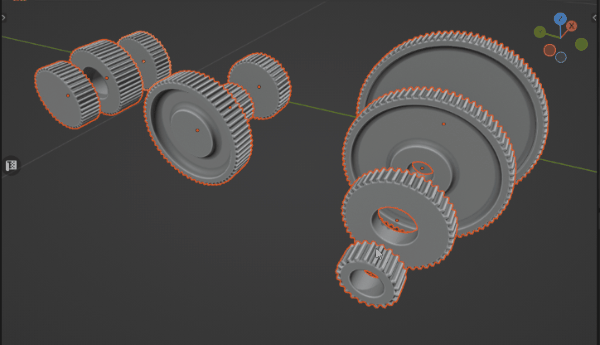 Gif showing the creation of a cylindrical convex collider